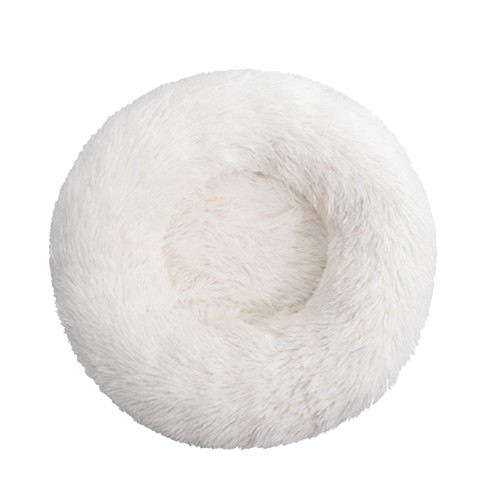 Furry Doughnut Bed