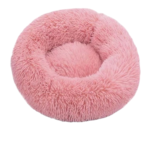 Furry Doughnut Bed