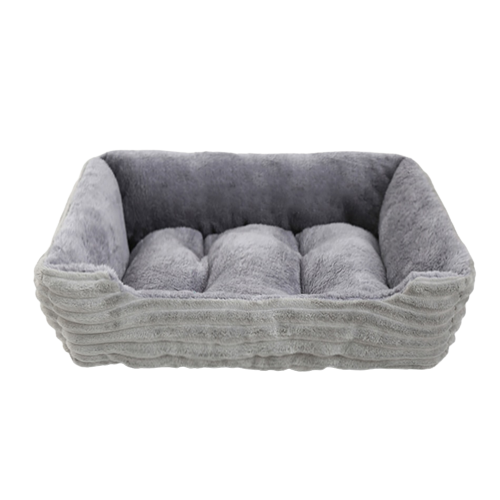 Square Plush Bed