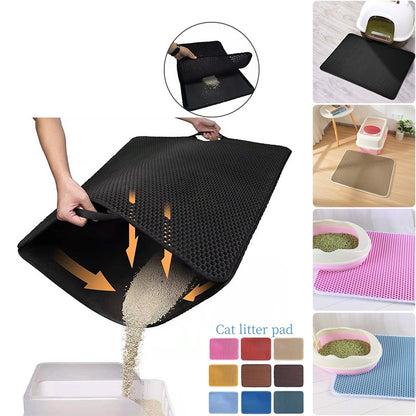 Double Layer Cat Litter Pad